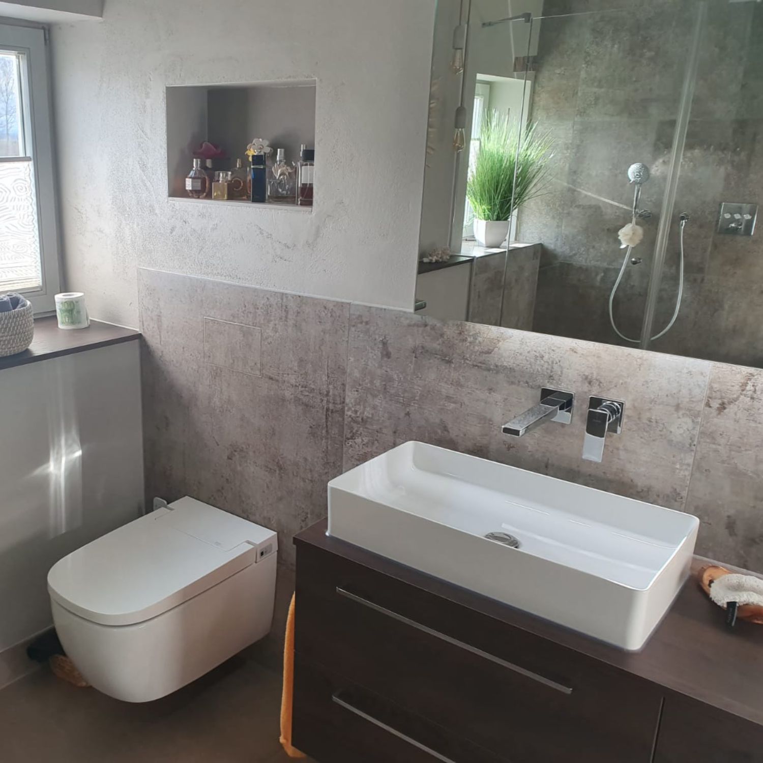 Badsanierung München – saniertes Badezimmer nach dem Umbau
